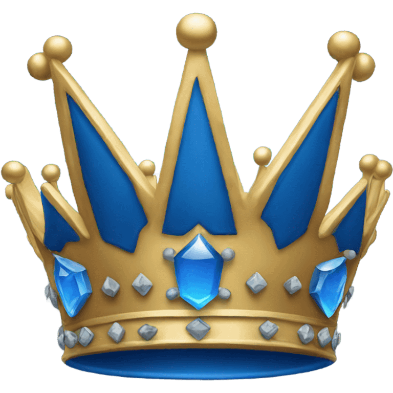 BLUE KING CROWN emoji