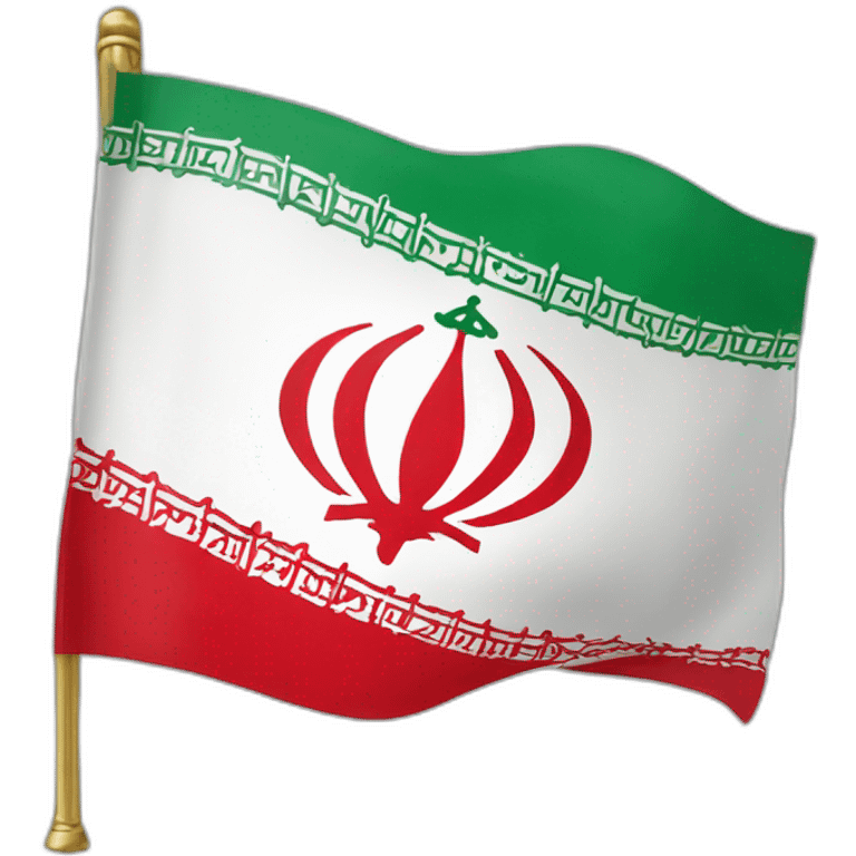 Drapeau Iran impérial emoji