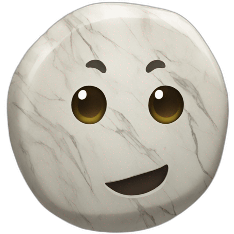 Marble stone  emoji