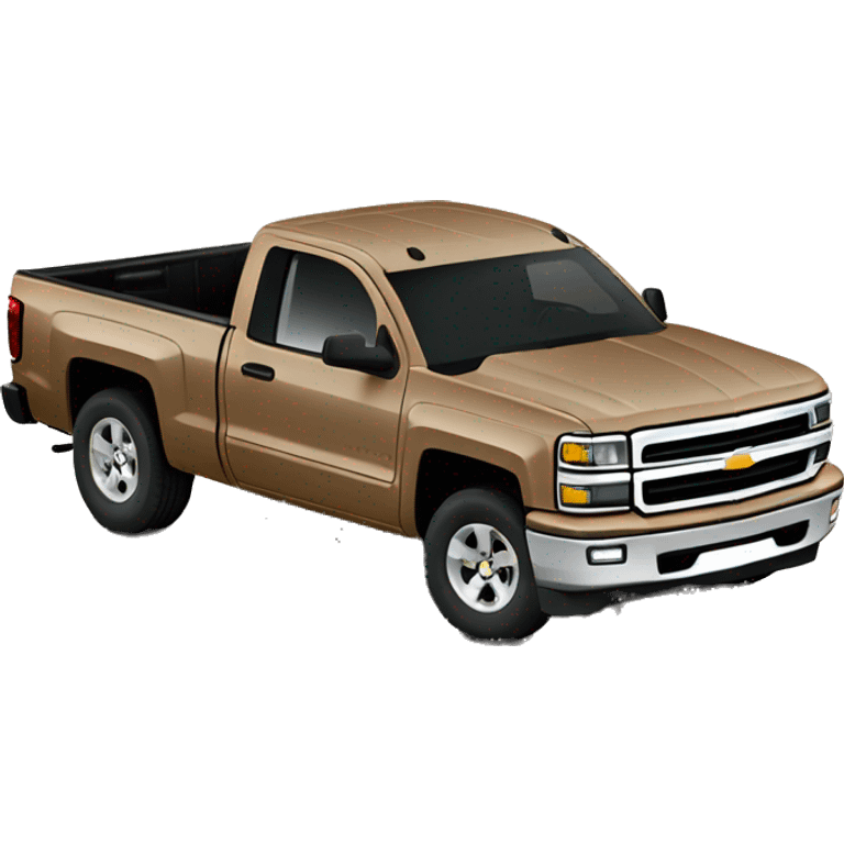 99 Chevy Silverado tan emoji