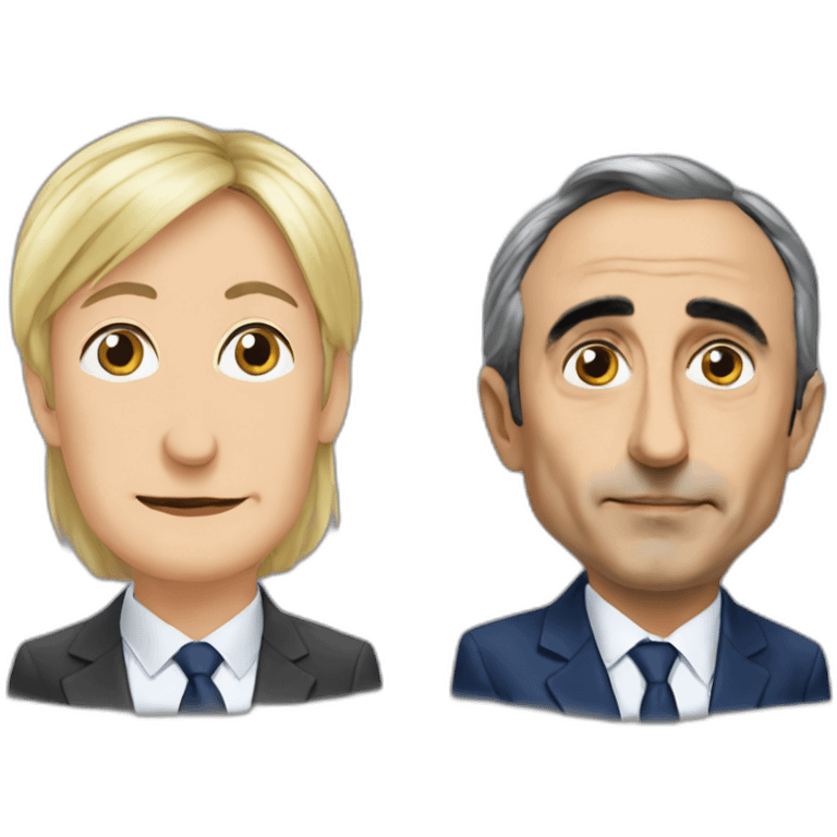 Eric Le Pen Zemmour emoji