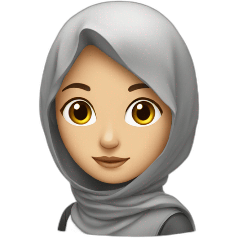 iran girl emoji