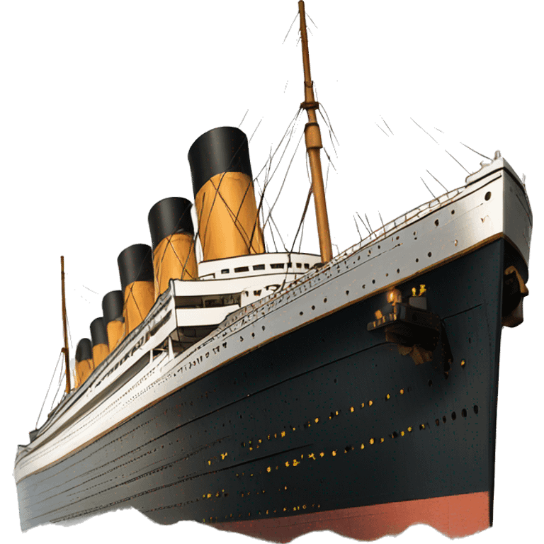 RMS Titanic White Star Line emoji