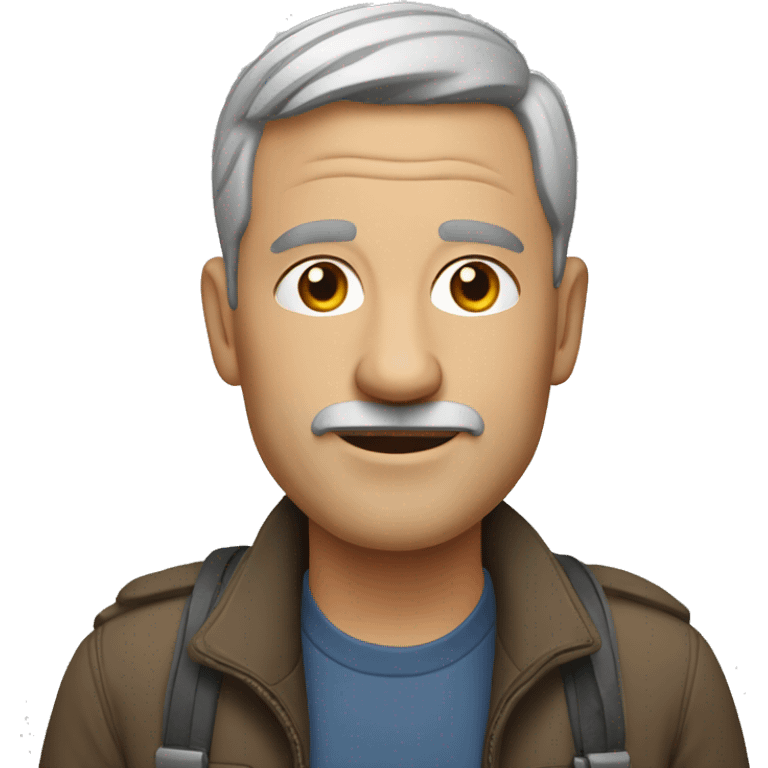 Middle Aged Expat emoji