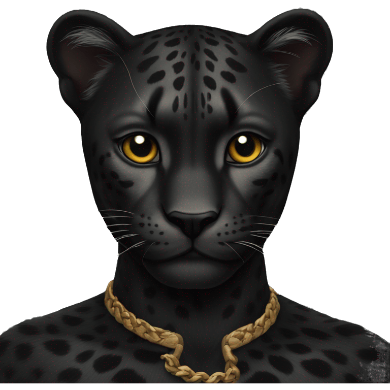 Black panthère  emoji