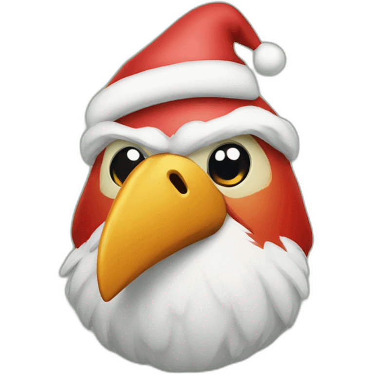 santa bird emoji