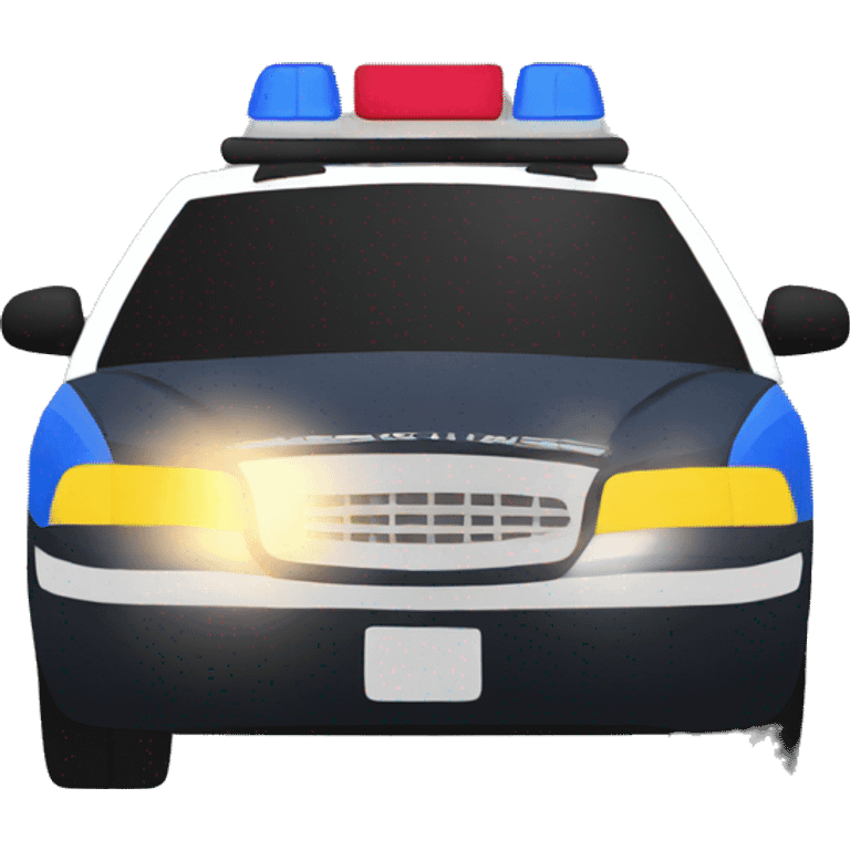 police car emoji