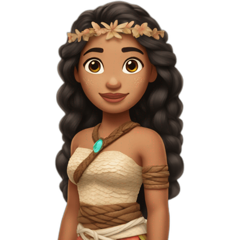 princess moana emoji