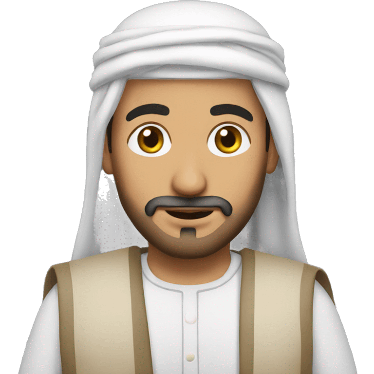 Arab man emoji