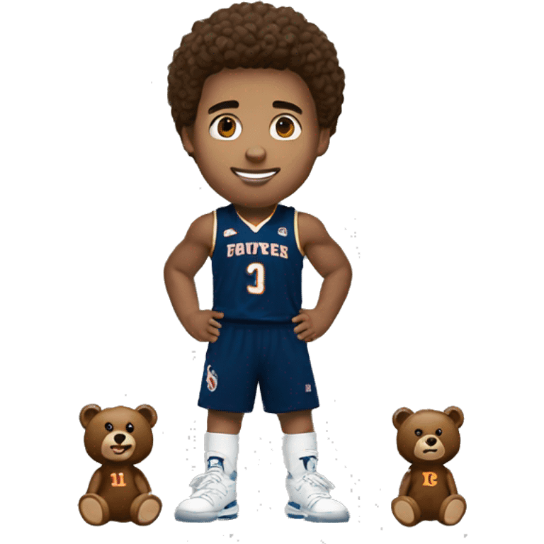 Bryce Young player with bear emoji