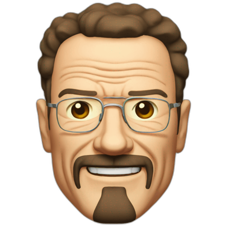 Walter white smiling emoji