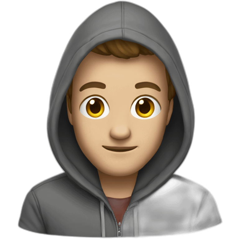 hackerman in the hoodie emoji