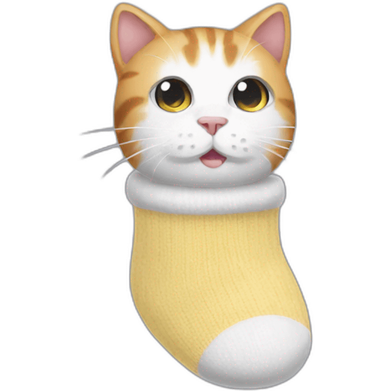 socks in cats emoji