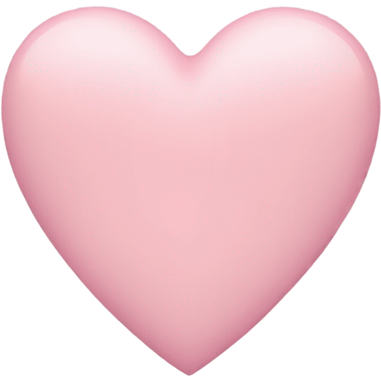 pastel pink heart emoji