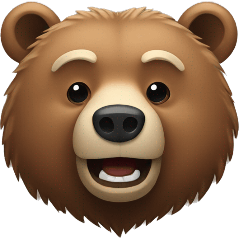 grizzly bear emoji