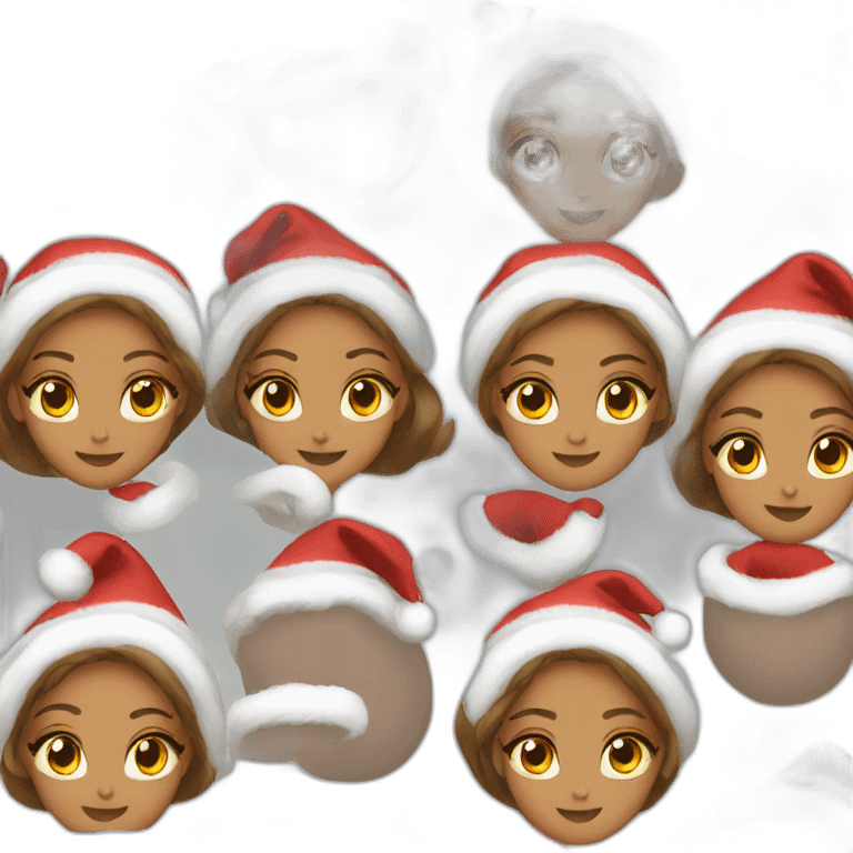 female santa emoji