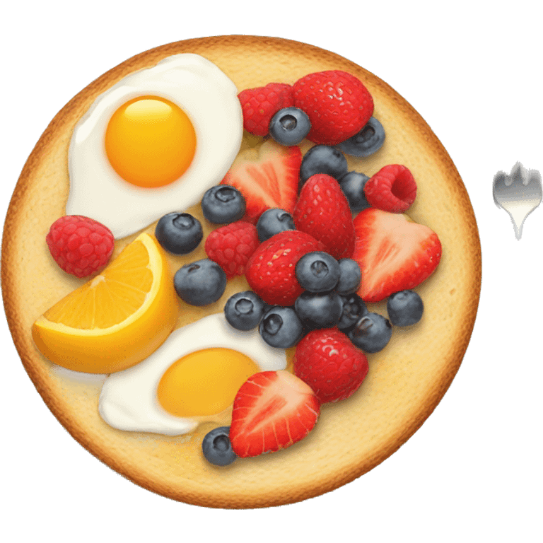 healthy breakfast emoji