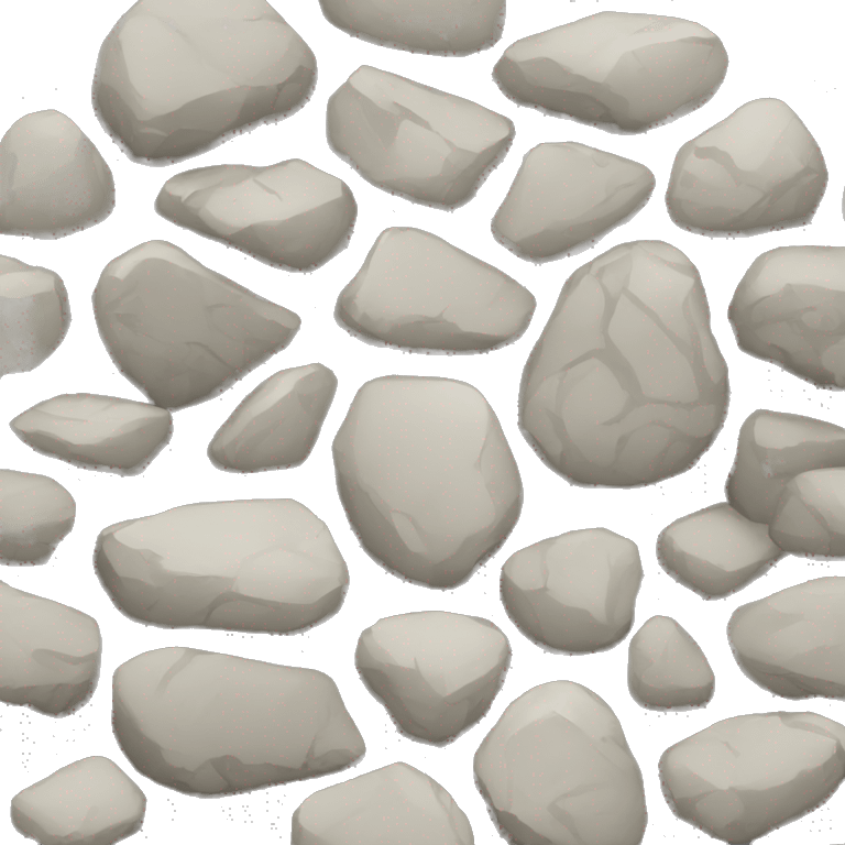 Stone  emoji