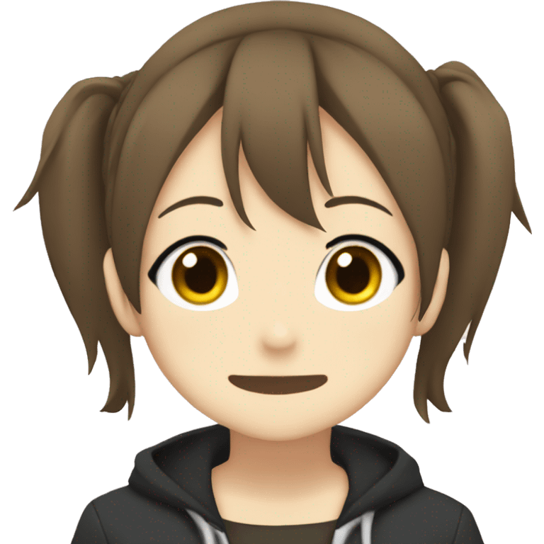 yui from the anime "k-on" emoji