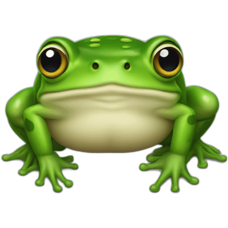 frog butt emoji