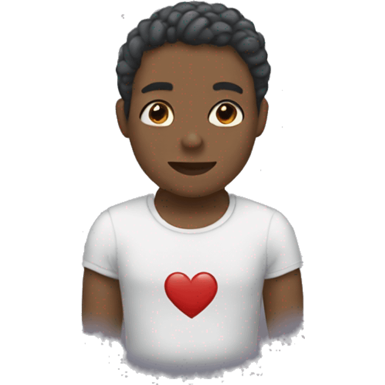 Interracial love emoji