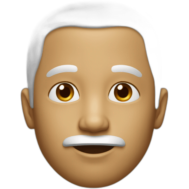 Tête géné emoji