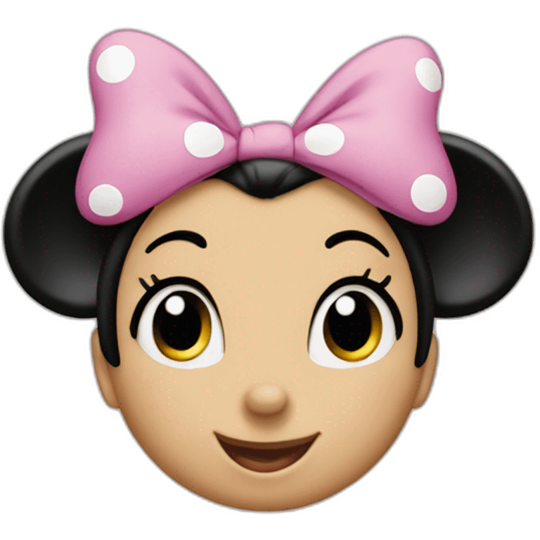  Classic Minnie Mouse  emoji