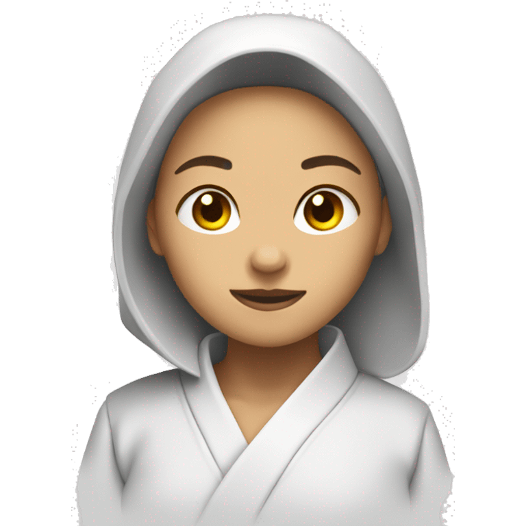 Judo woman emoji