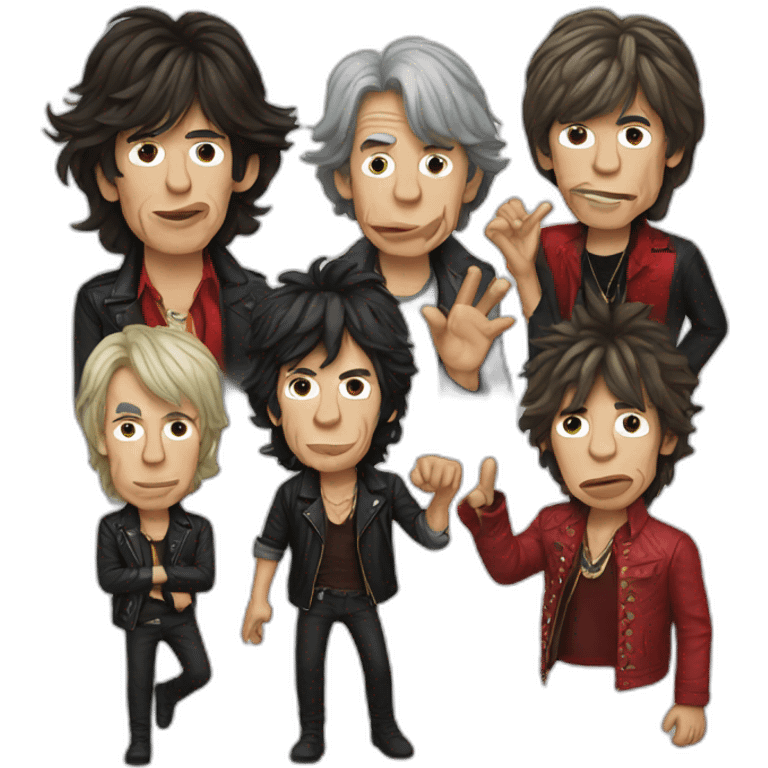 Rolling stones emoji