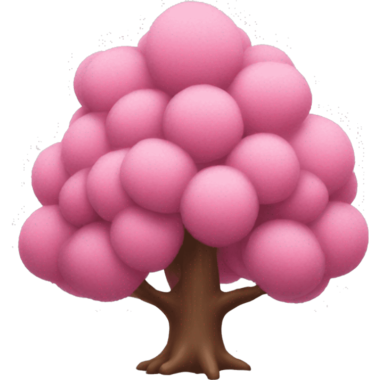 Pink chrisman tree emoji