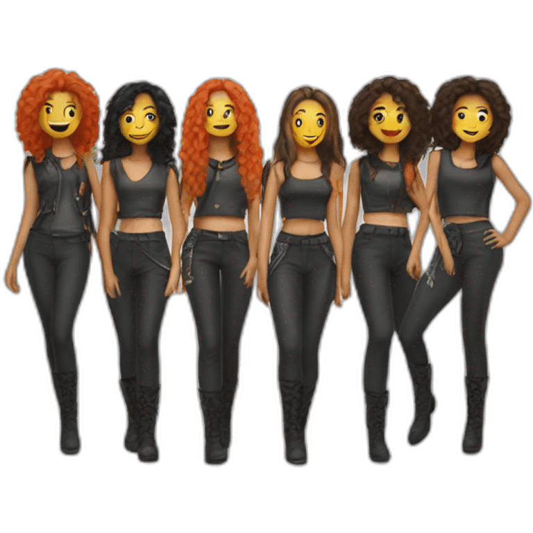 Ranerki girls-band emoji