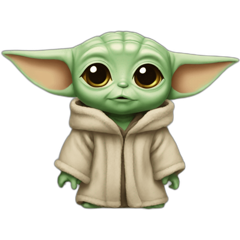 baby yoda at university emoji