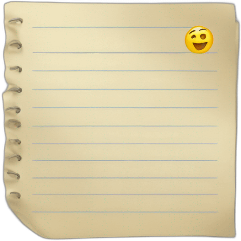 notes emoji