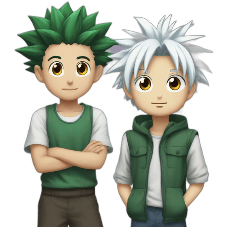 Gon et killua emoji