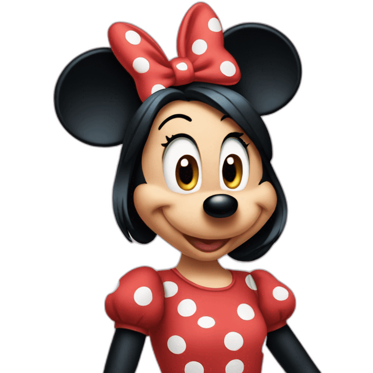  Classic Minnie Mouse  emoji