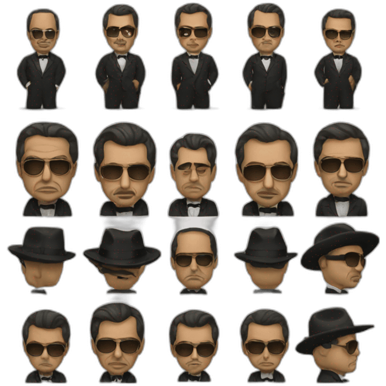 The Godfather mafia  emoji