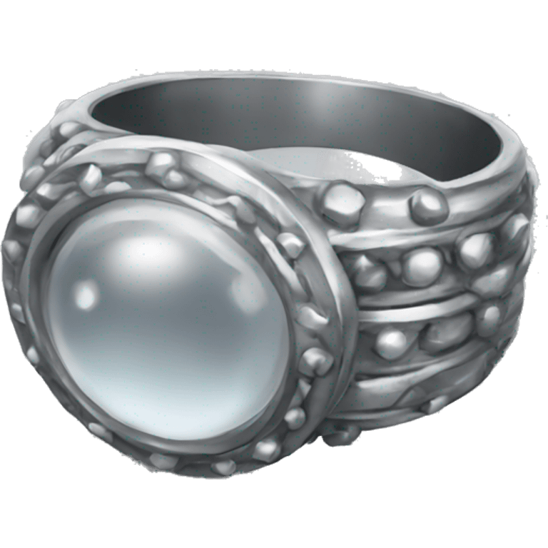 silver ring) emoji