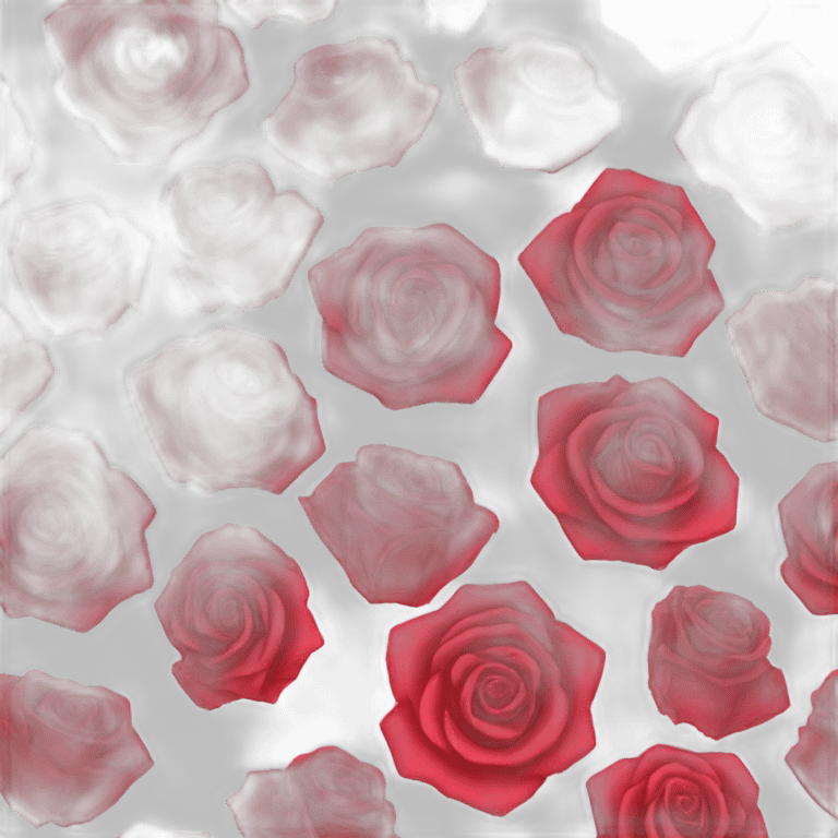 red diamond rose emoji