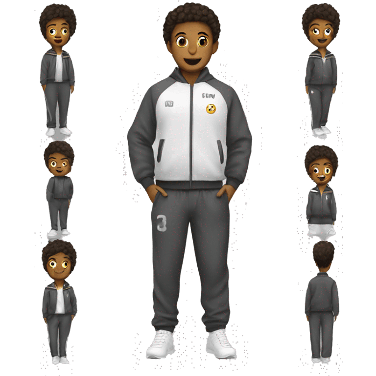 tracksuit - separate jacket and pants emoji