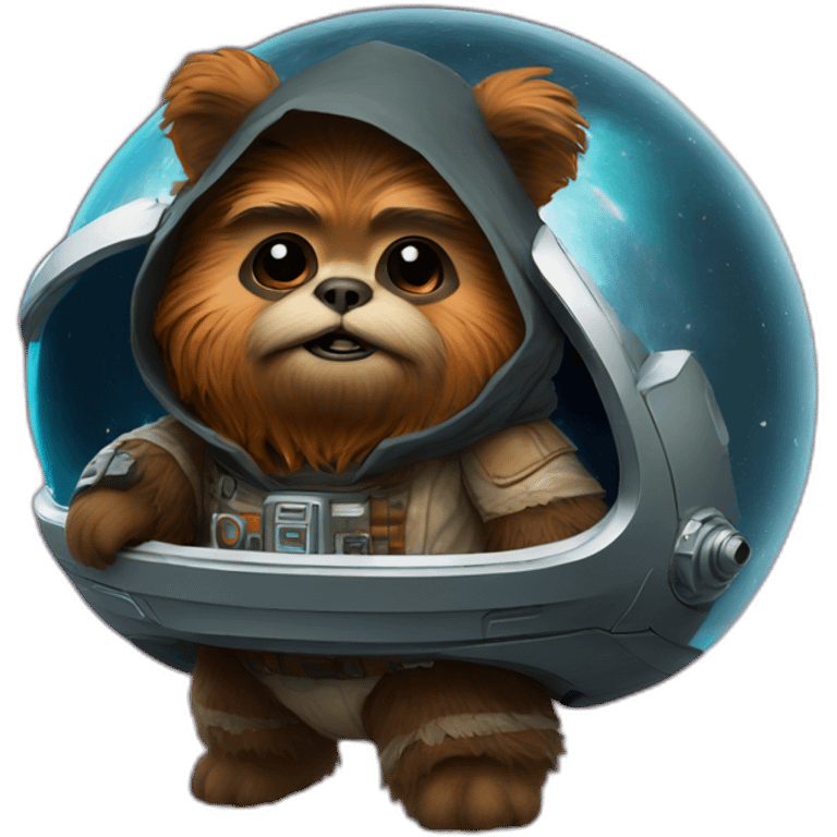 ewok in space emoji