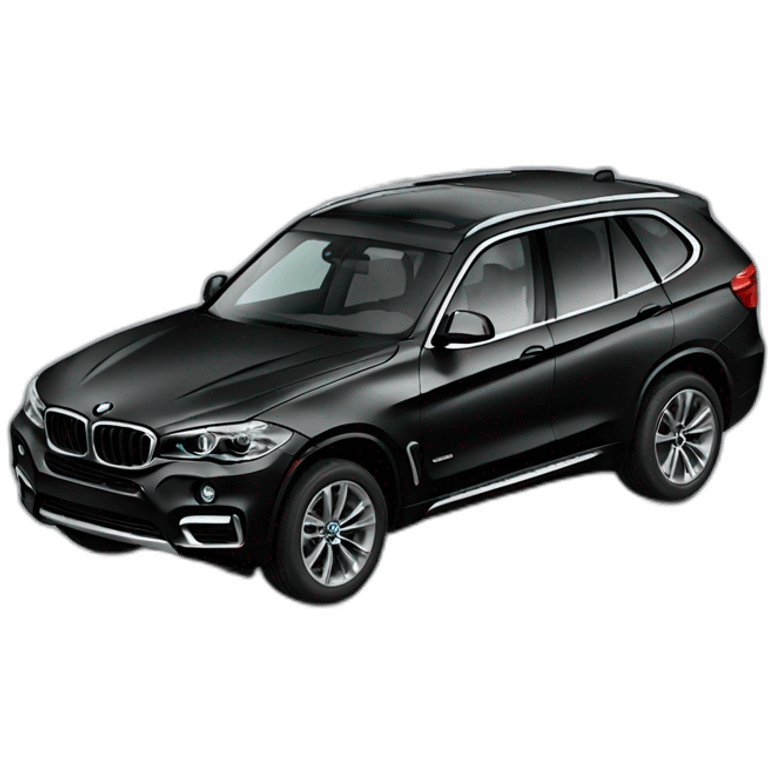 Bmw suv black emoji