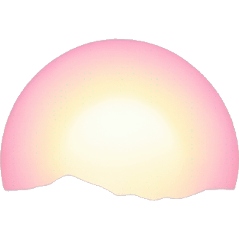 Pink sun rise  emoji