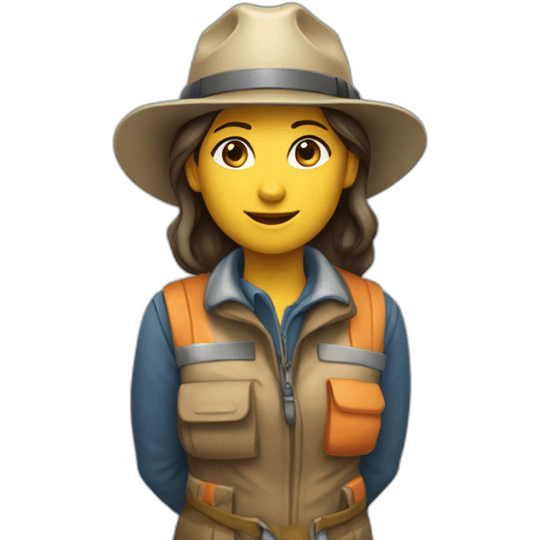 female geophysical prospector emoji