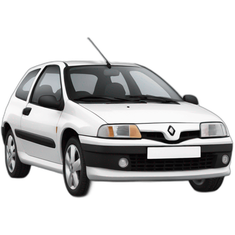 Renault Mégane 1999 White  emoji