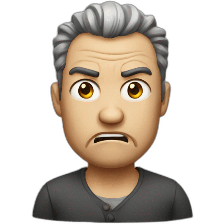 angry foreigner emoji