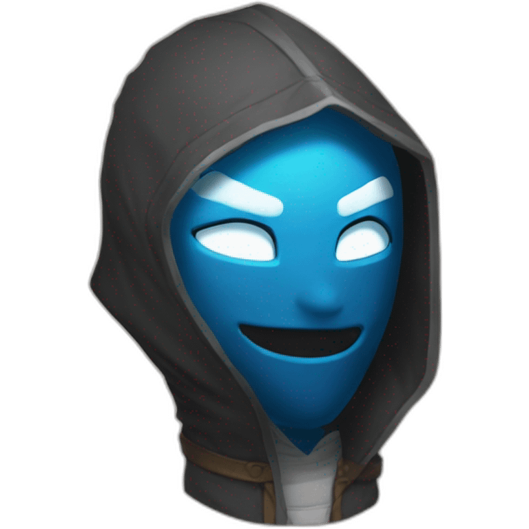 Shen with his hood,League of Legends emoji