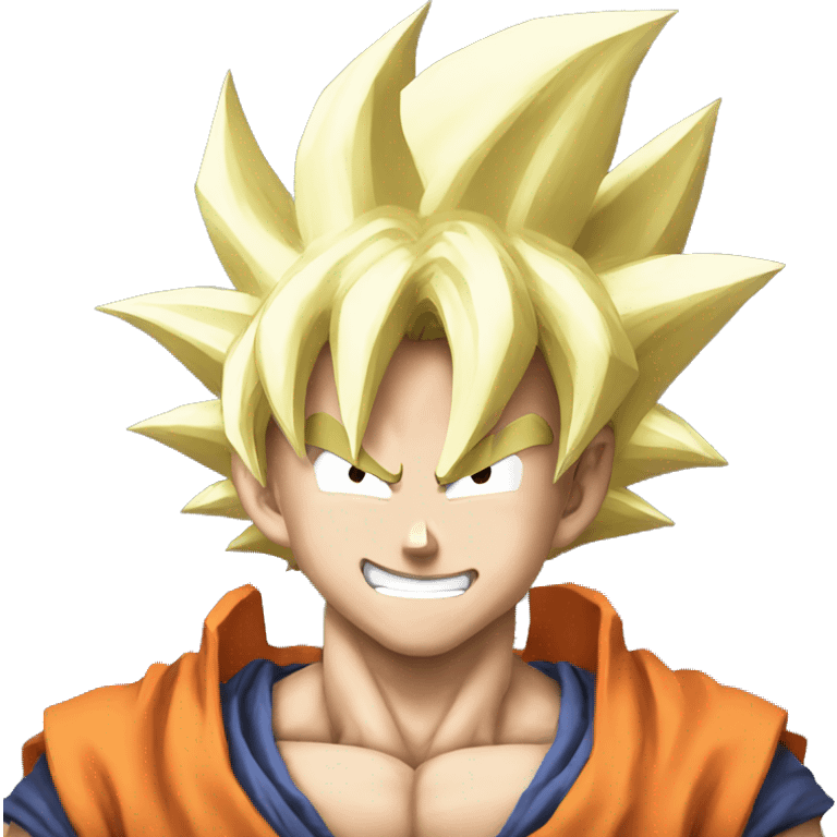 Goku feliz emoji