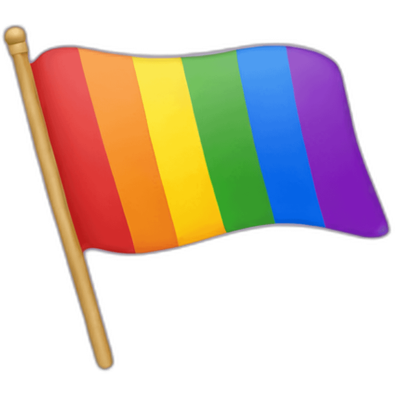 drapeau LGBT emoji