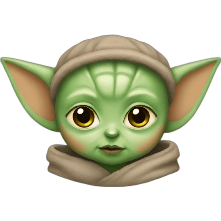 girl baby yoda emoji