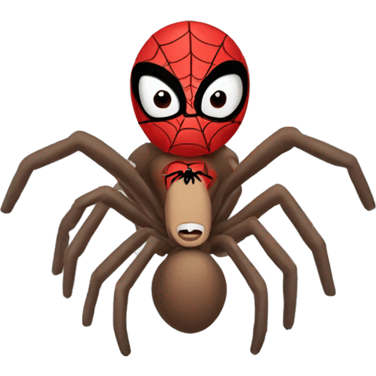 Monkey spider man emoji